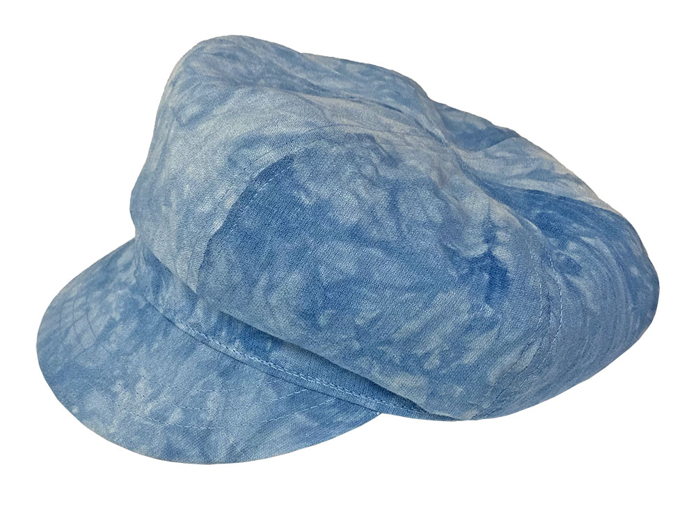 Euphoric Tie Dye Print Cabby Cap - Ladies Summer Fashion Hats